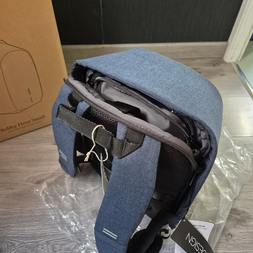 Blauw marine anti-diefstal verbonden rugzak XD DESIGN – photo 3